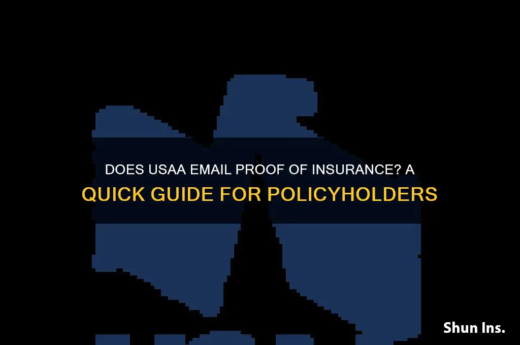 does usaa email proof of insurance