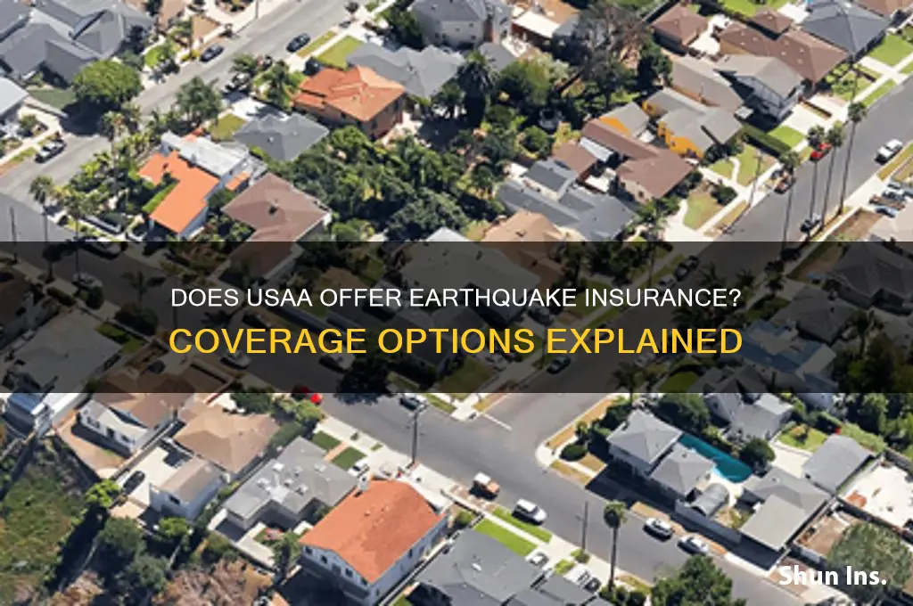 does usaa have earthquake insurance