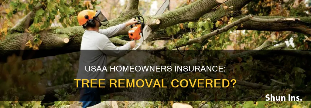 does usaa homeowners insurance cover tree removal