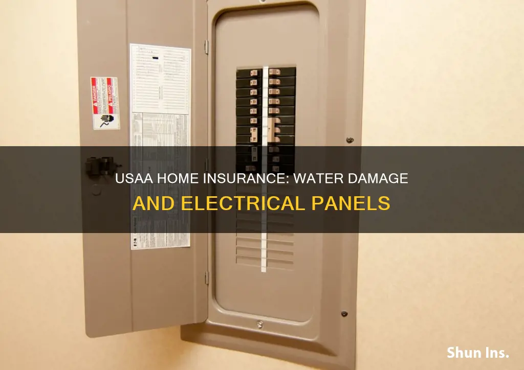 does usaa homeowners insurance cover water in electrical panel