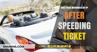 How a Speeding Ticket Impacts Your USAA Insurance Rates