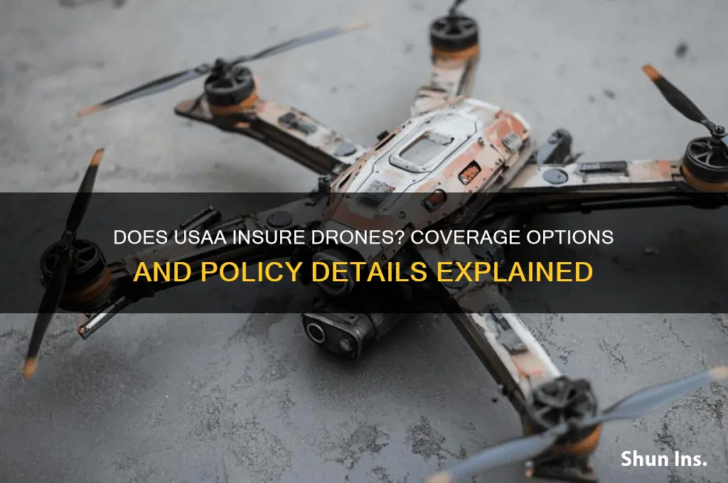 does usaa insure drones