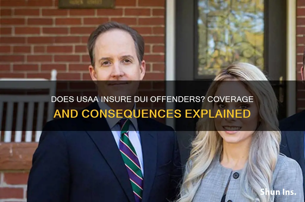 does usaa insure dui