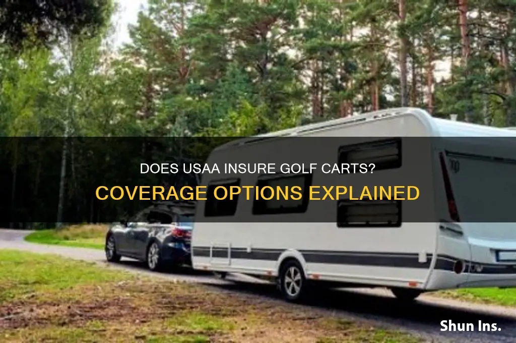 does usaa insure golf carts
