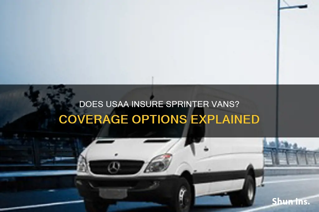 does usaa insure sprinter vans