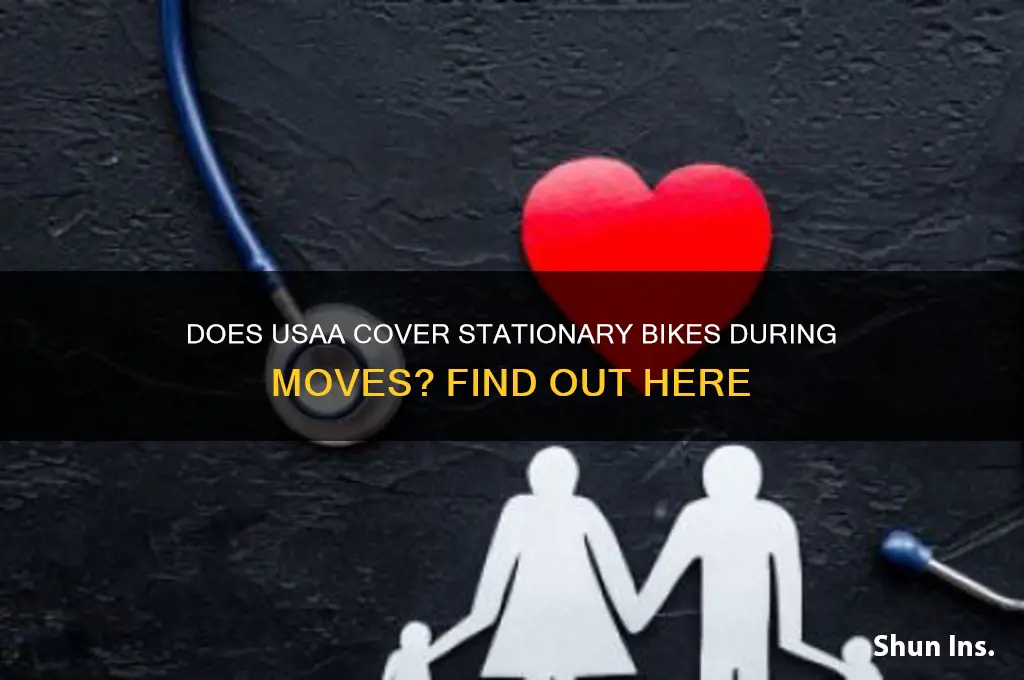does usaa insure stationary bikes during moves