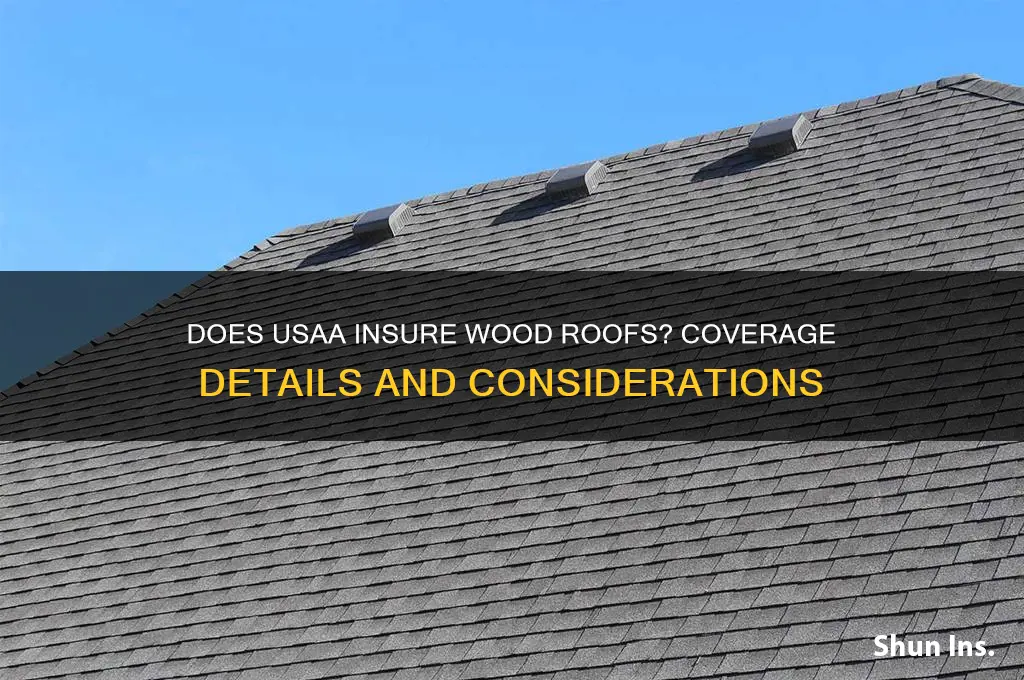 does usaa insure wood roofs