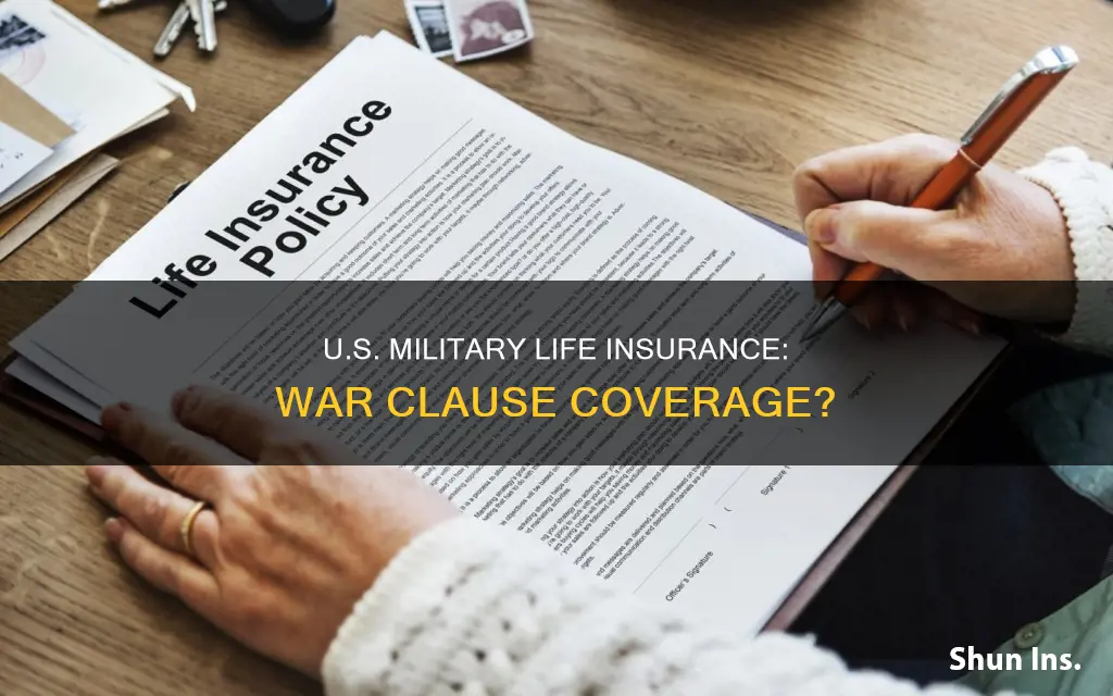 does usaa life insurance have a war clause