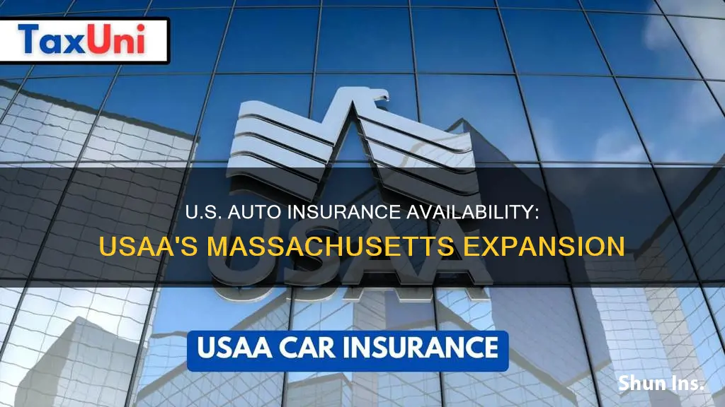 does usaa offer auto insurance in Massachusetts