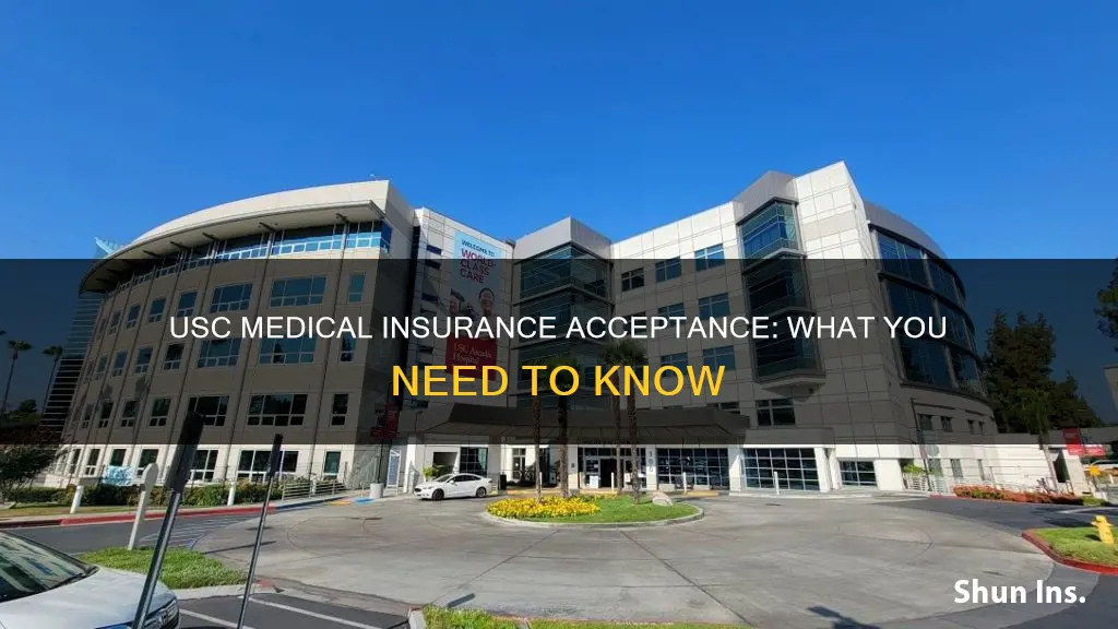 does usc accept medical insurance