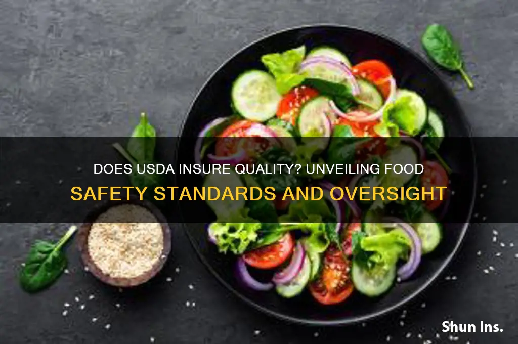 does usda insure quality