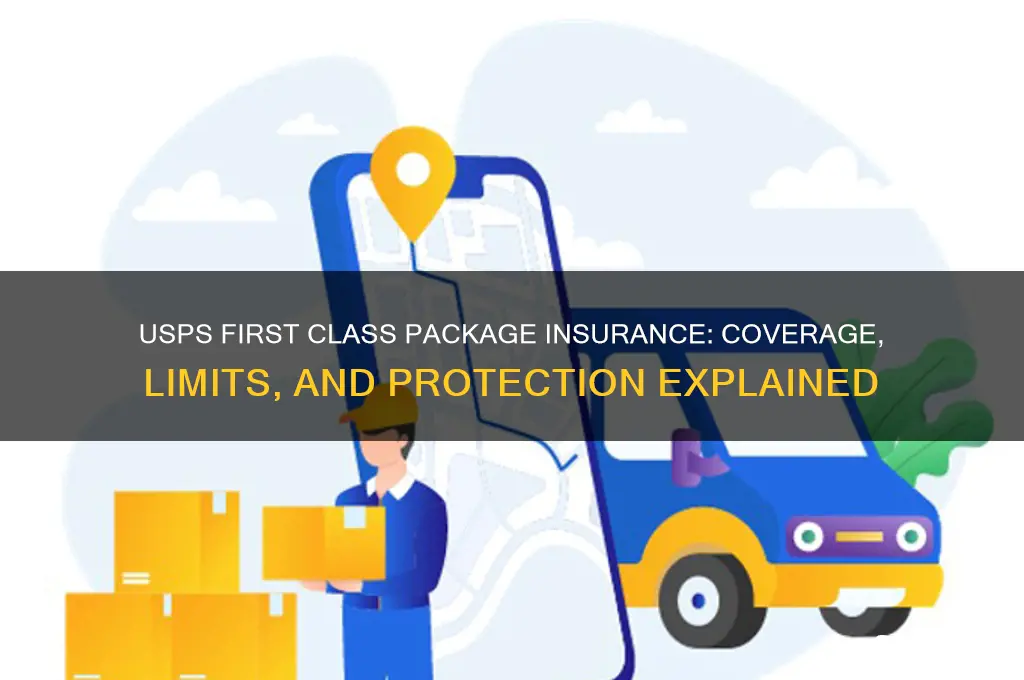 does usps first class insure packages