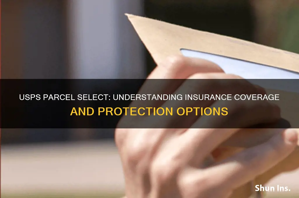 does usps parcel select have insurance