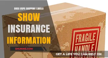 USPS Shipping Labels: Does Insurance Information Appear on Them?