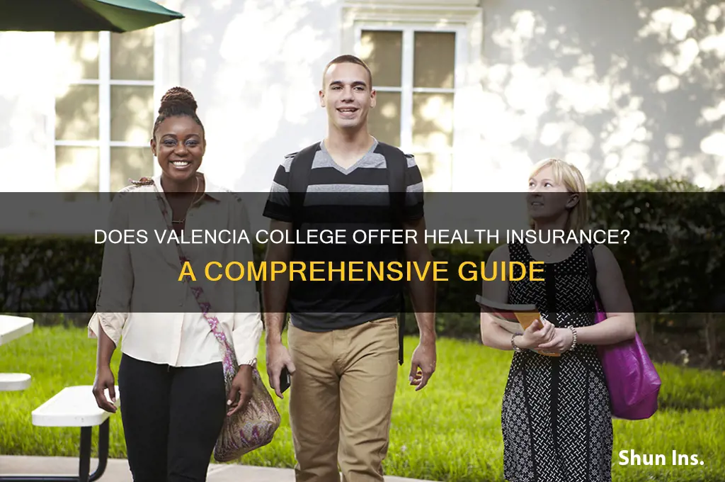 does valencia college have health insurance
