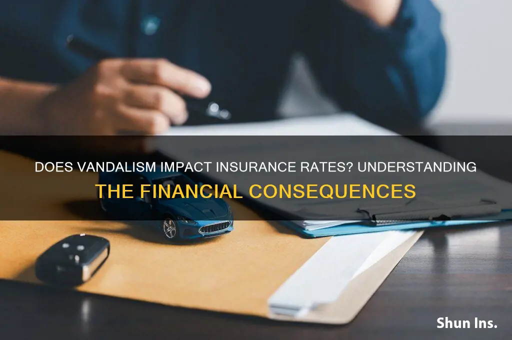 does vandalism increase insurance