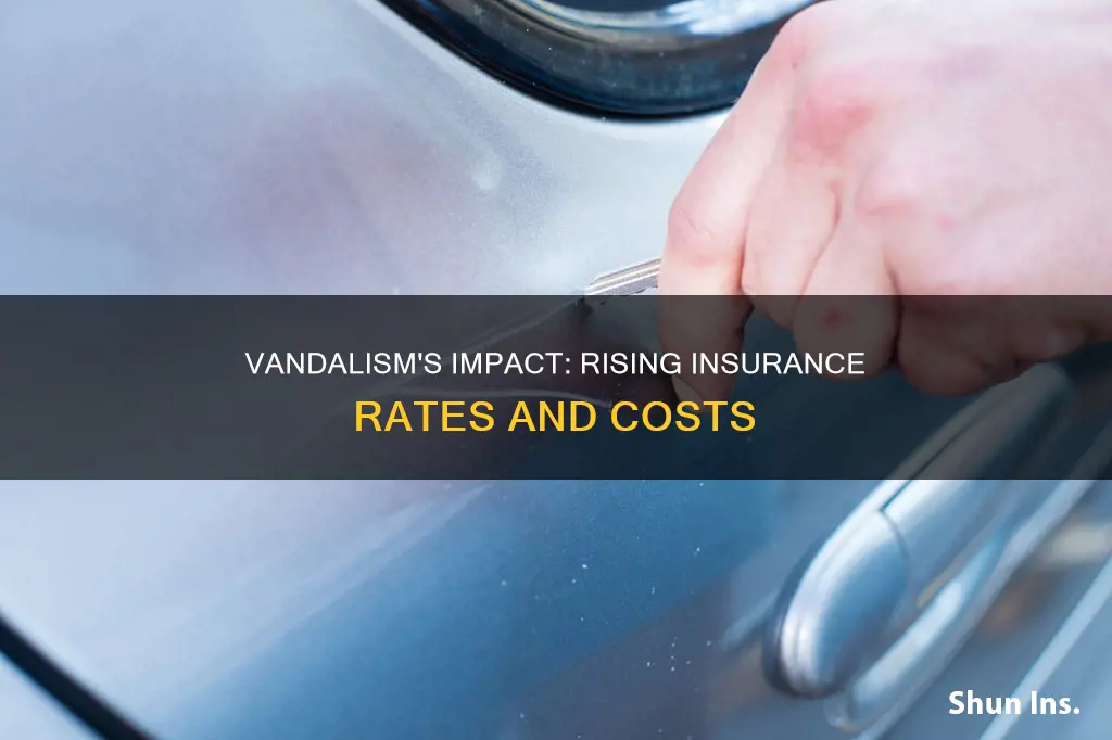 does vandalization raise insurance rates