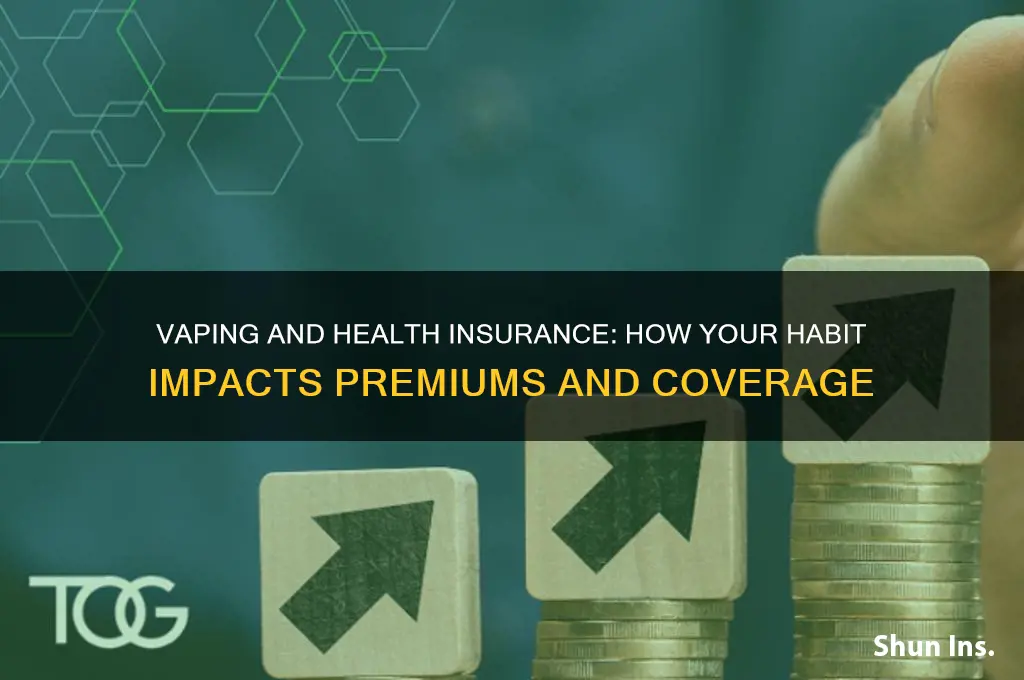 does vaping affect health insurance