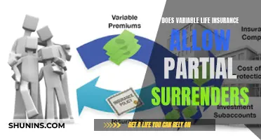 Variable Life Insurance: Partial Surrender Possibilities