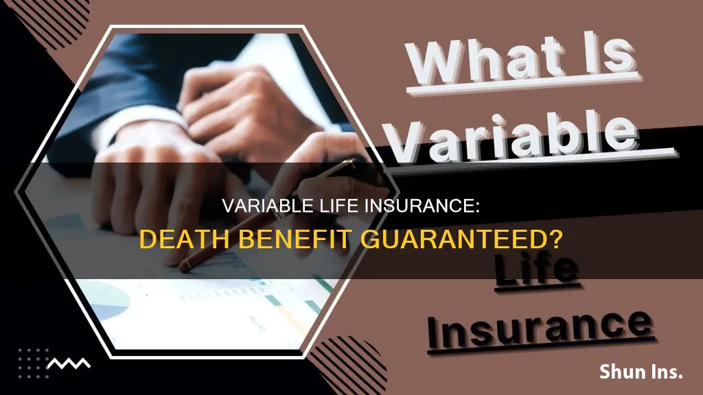 does variable life insurance have a guaranteed death benefit