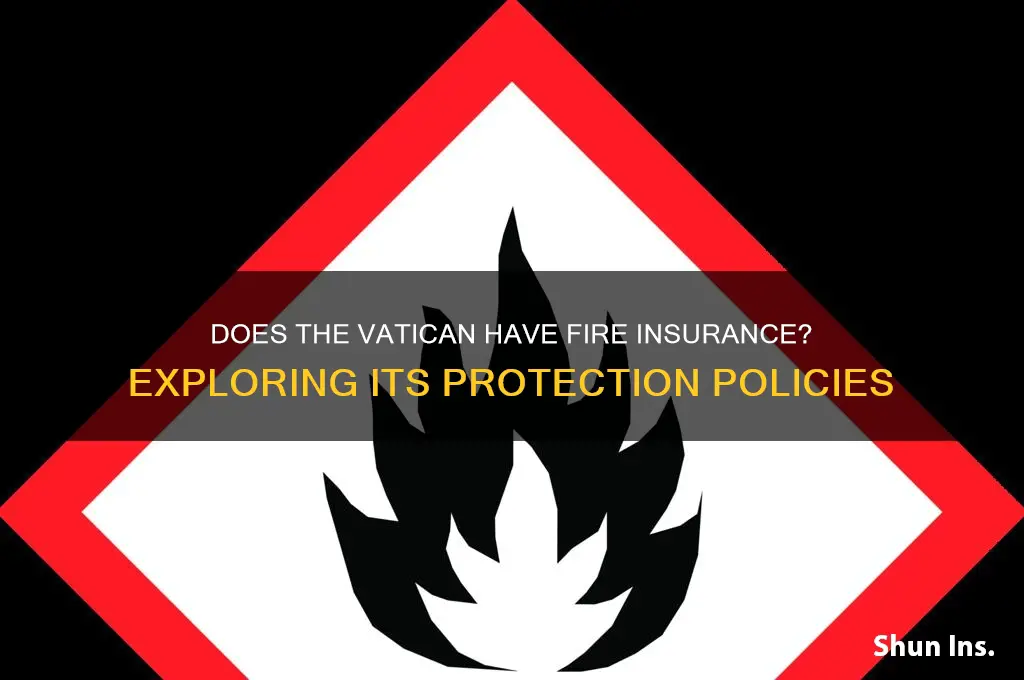 does vatican have fire insurance