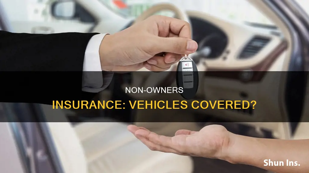 does vehicle have to be listed on non owners insurance