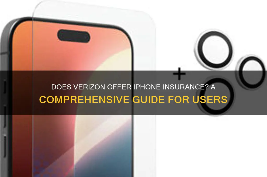 does verizon have insurance for iphone