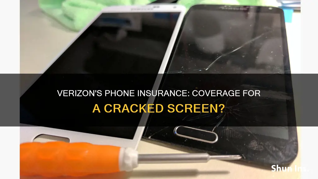 does verizon phone insurance c9ver broken screen