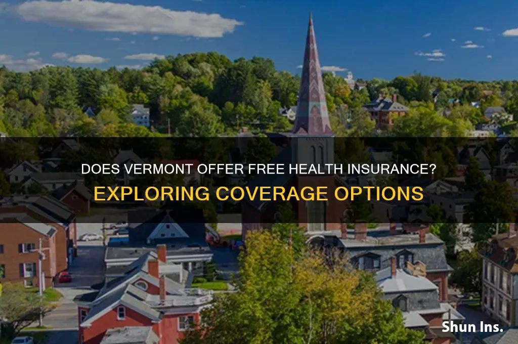 does vermont have free health insurance