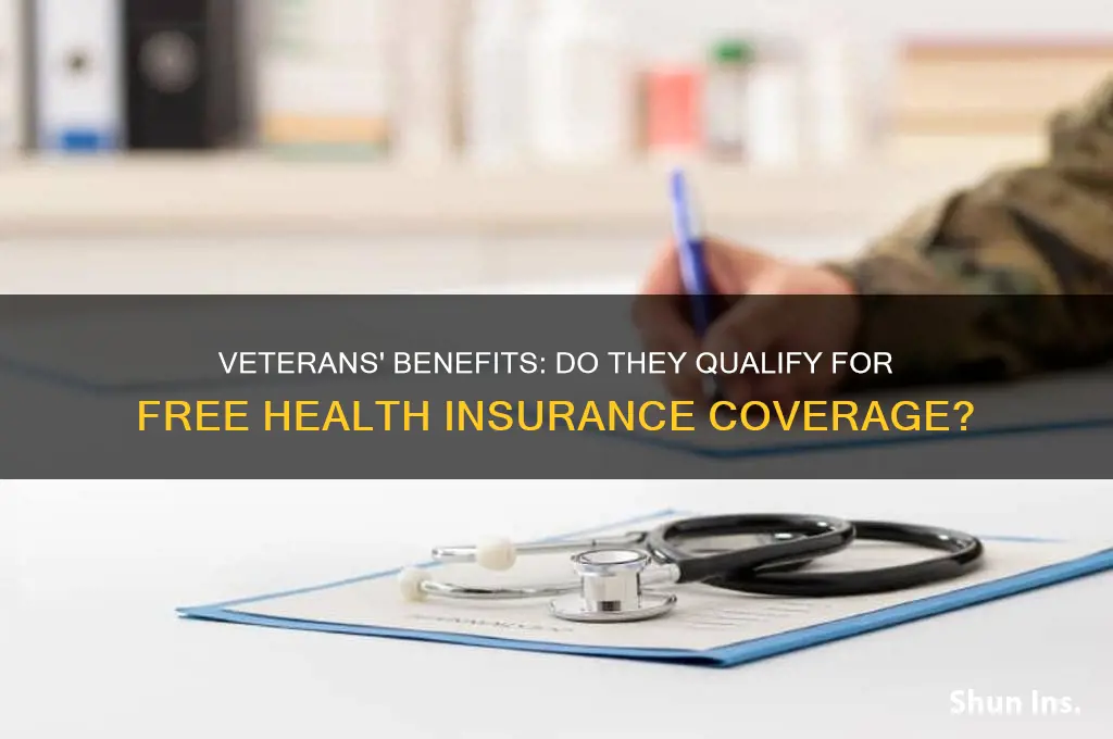 does veteran receive free insurance