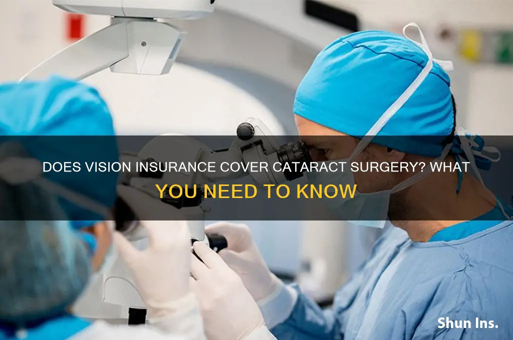 does vision insurance help with cataract