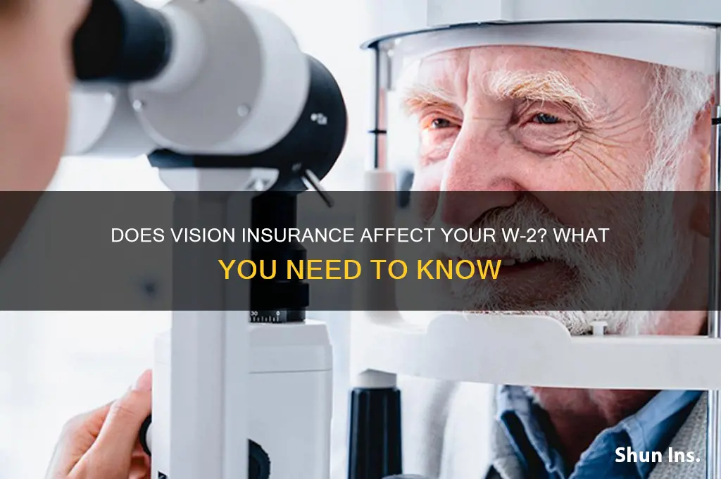 does vision insurance w-2