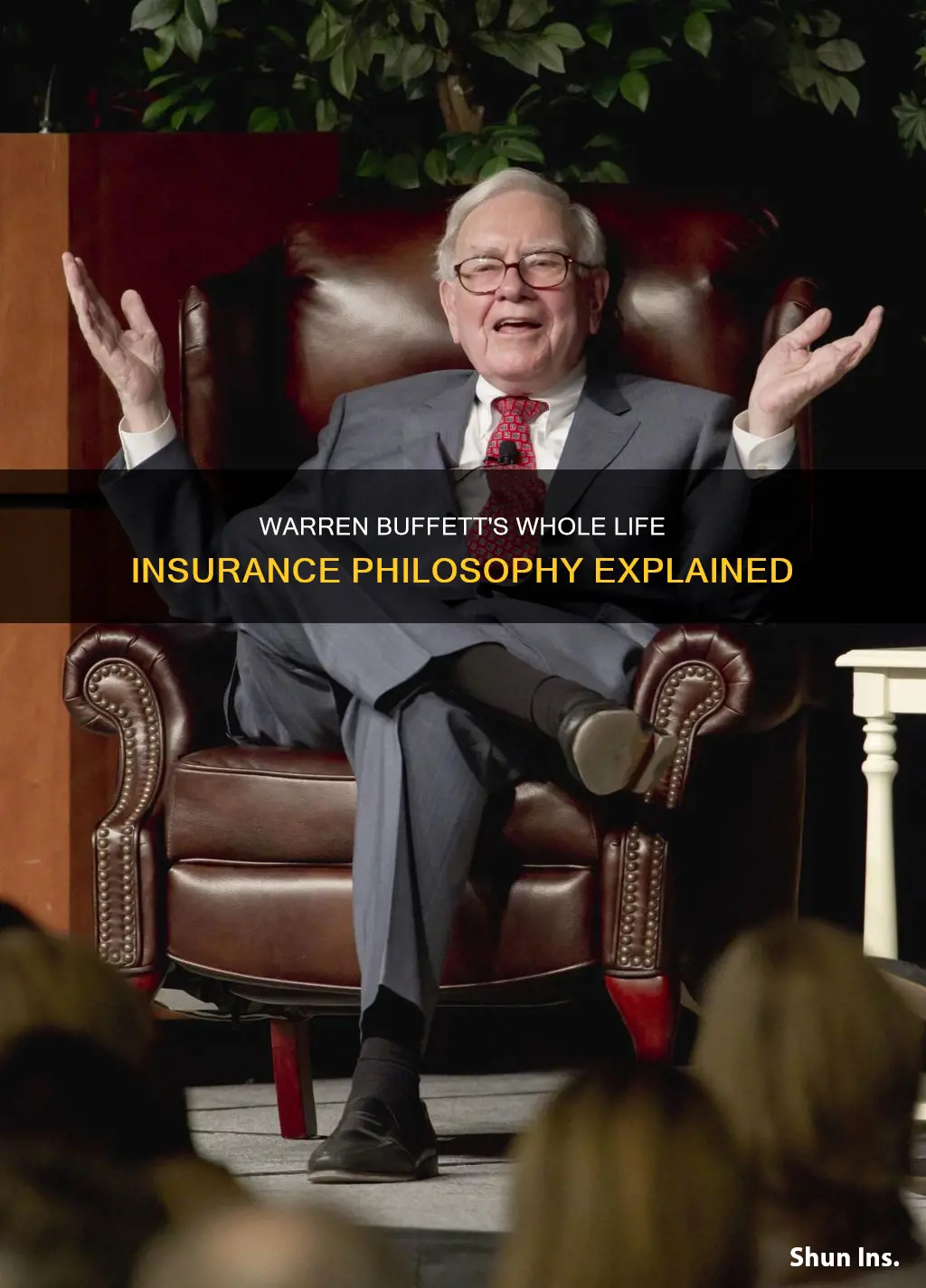 does warren buffett believe in whole life insurance