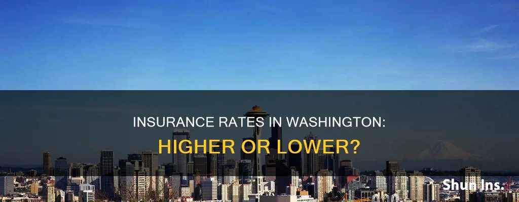 does washington have higher insurance rate