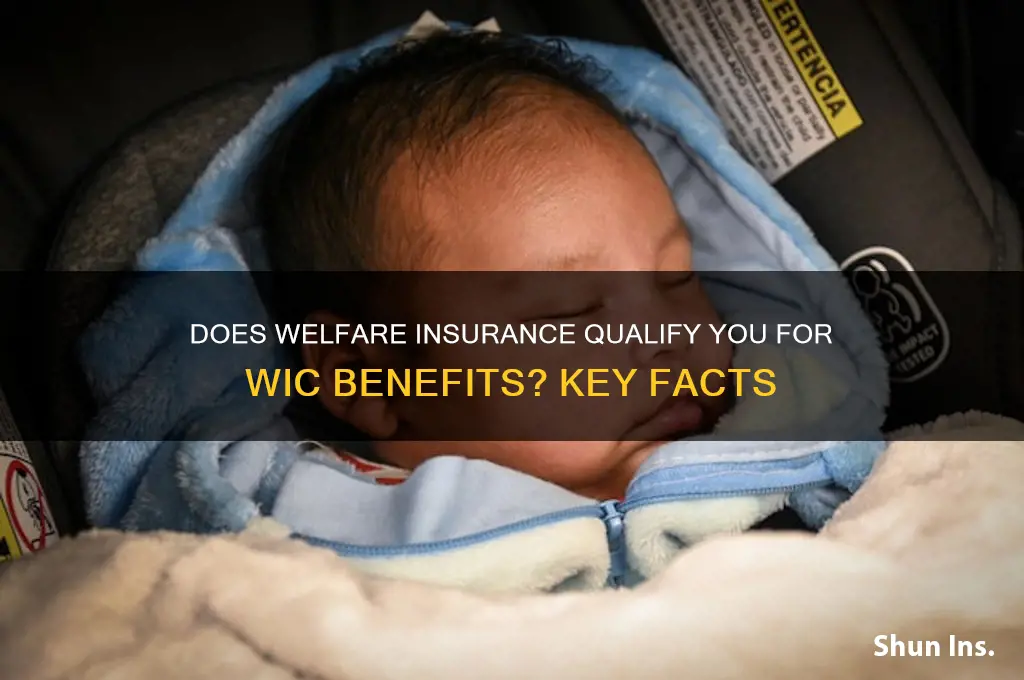 does wefare insurance quilify you for wic