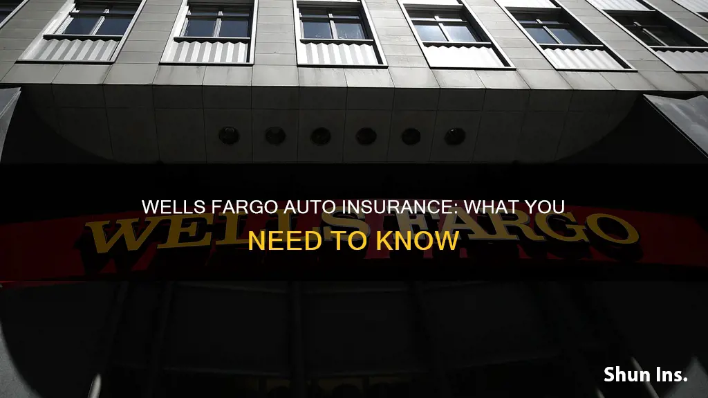 does wells fargo offer auto insurance