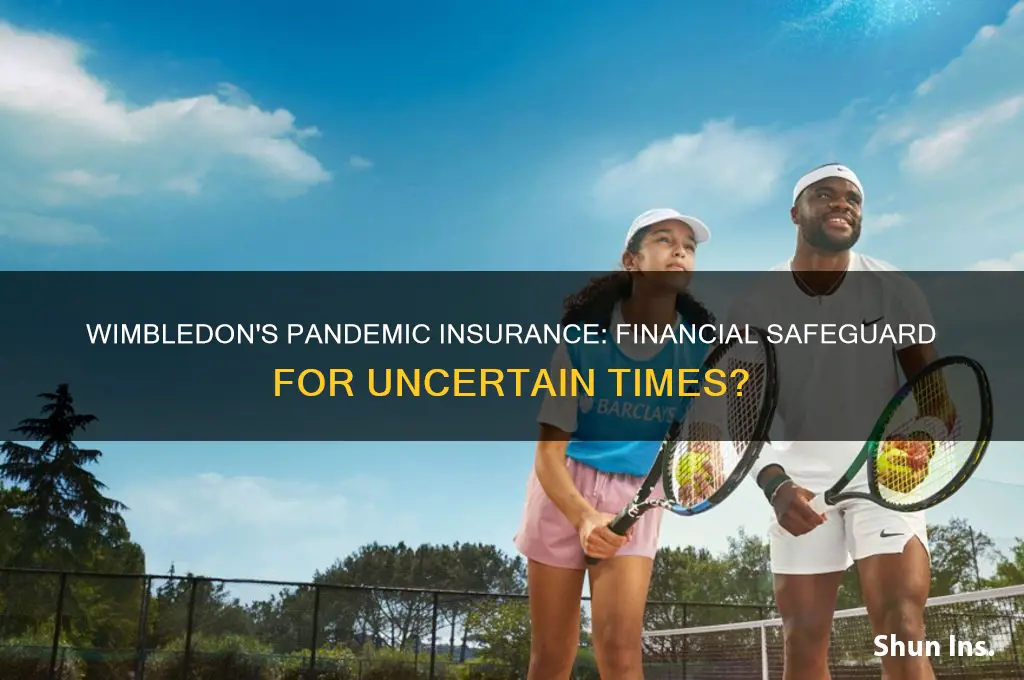 does wimbledon have pandemic insurance