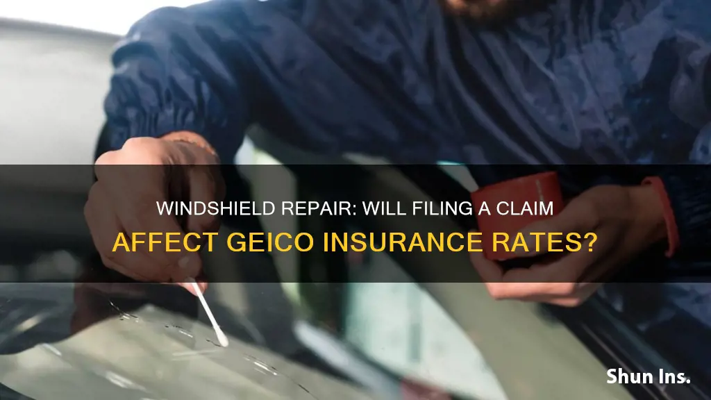 does windshield repair affect insurance rates geico