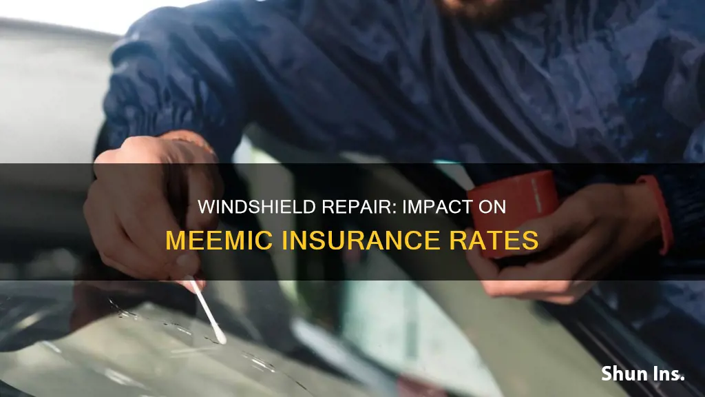 does windshield repair affect insurance rates meemic