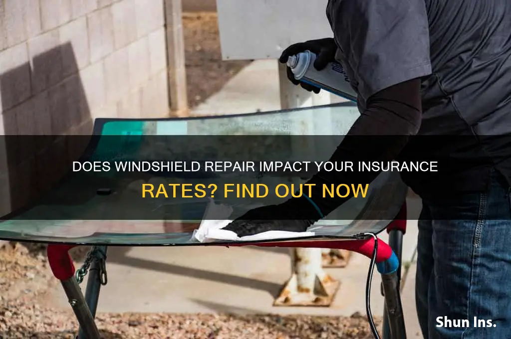 does windshield repair raise insurance