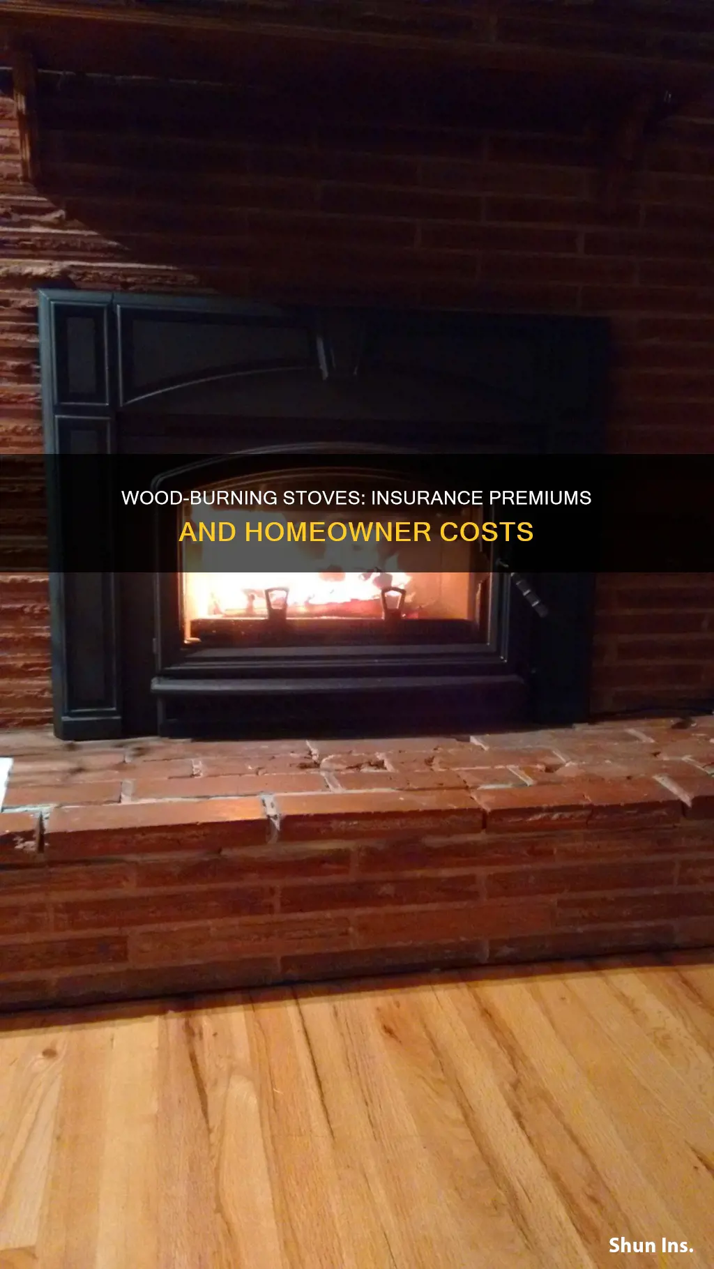 does wood burnung stove make homeowners insurance more expensive