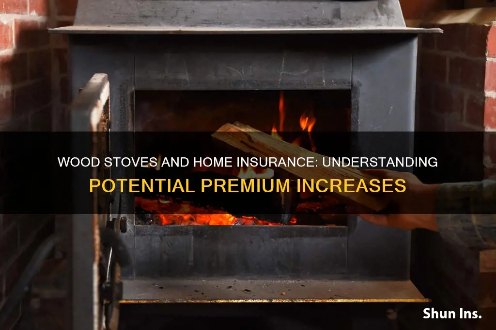 does wood stove increase insurance