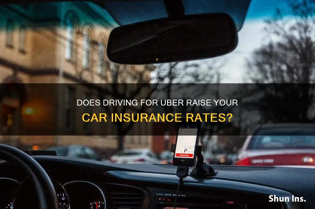does workinh on uber increase your insurance