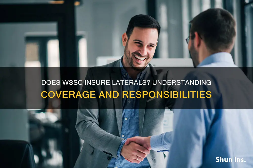 does wssc insure laterals