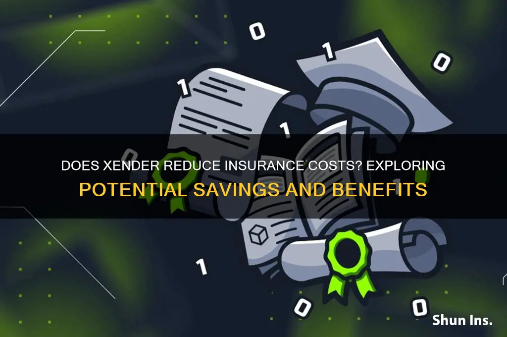 does xender save on insurance