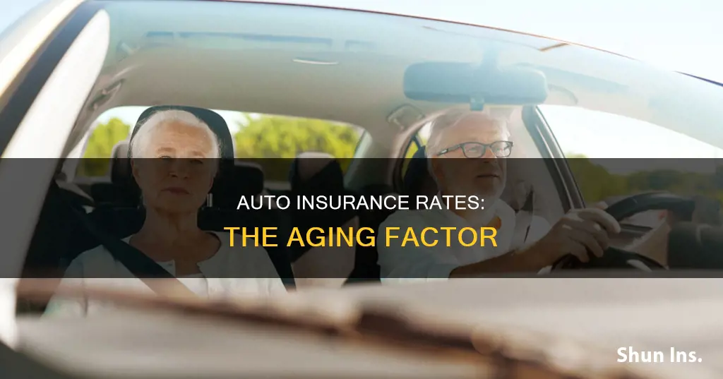 does your auto insurance go up when you get old