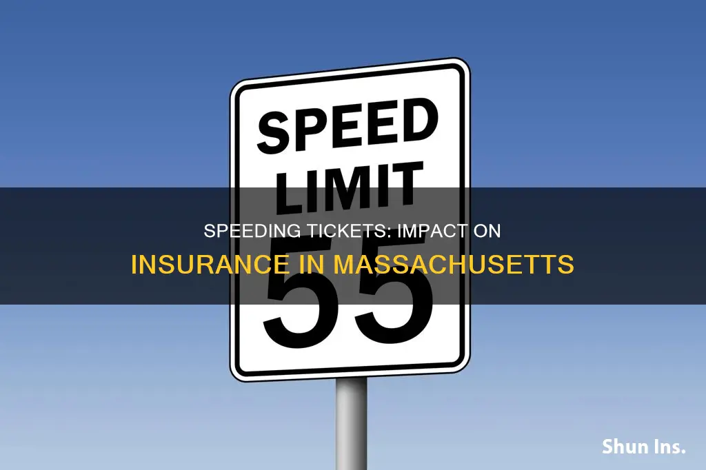 does your first speeding ticket affect your insurance in Massachusetts