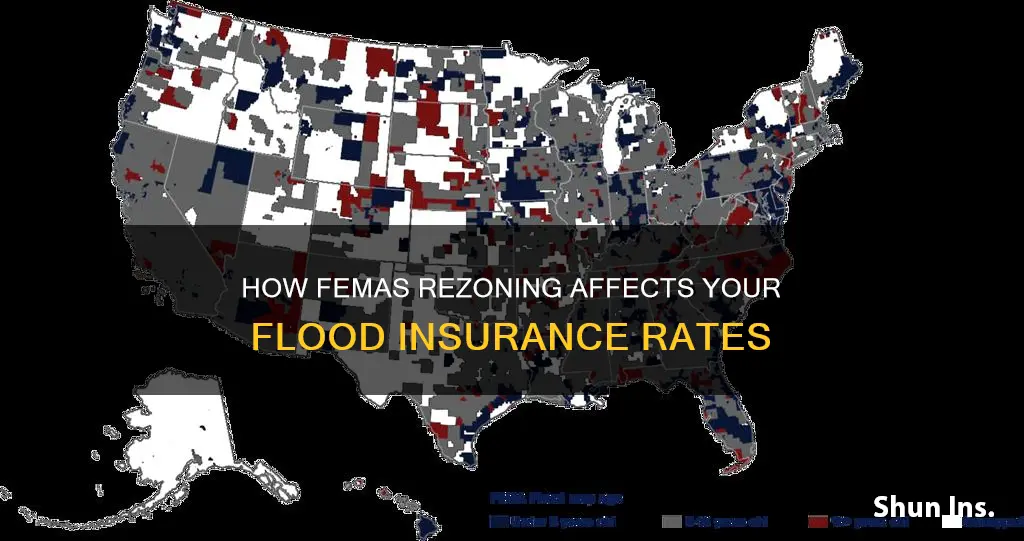 does your flood insurance go up if fema rezones
