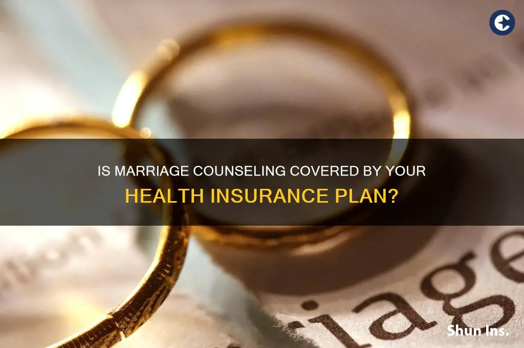 does your health insurance cover marriage counseling