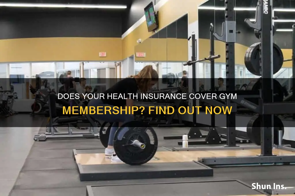 does your health insurance for gym membership